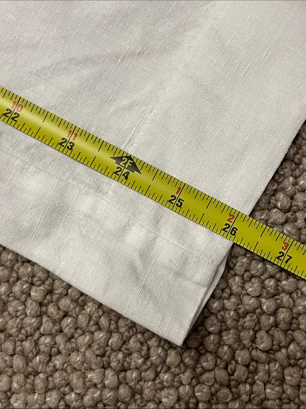 Chico’s Wide-Leg 100% Linen Pants in White - Picture 10 of 13